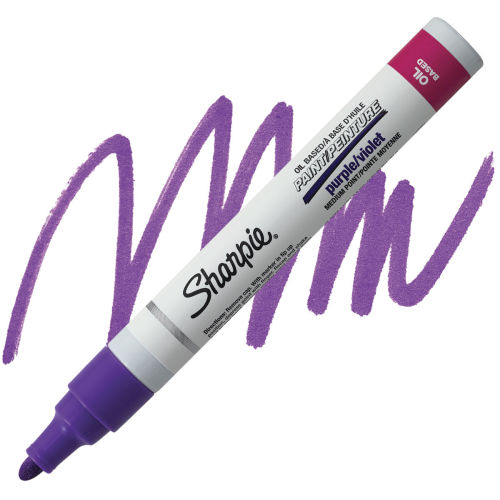 Sharpie Oil-based 2-Pack Medium Point White Paint Pen/Marker in