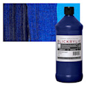 Blickrylic Student Acrylics - Phthalo Blue, Quart