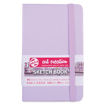 Open in modal - Royal Talens Art Creations Sketchbook - 3.5" x 5.5", Pastel Violet, front