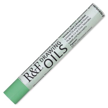 Open in modal - R&F Drawing Oil Stick - Veronese Green, 12 ml
