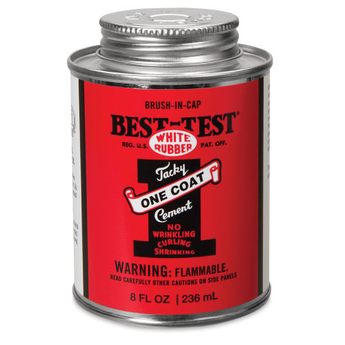 Best Test One Coat Rubber Cement 8 oz – ARCH Art Supplies