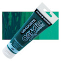 Daler-Rowney Graduate Acrylics - Phthalo Green, 120 ml tube
