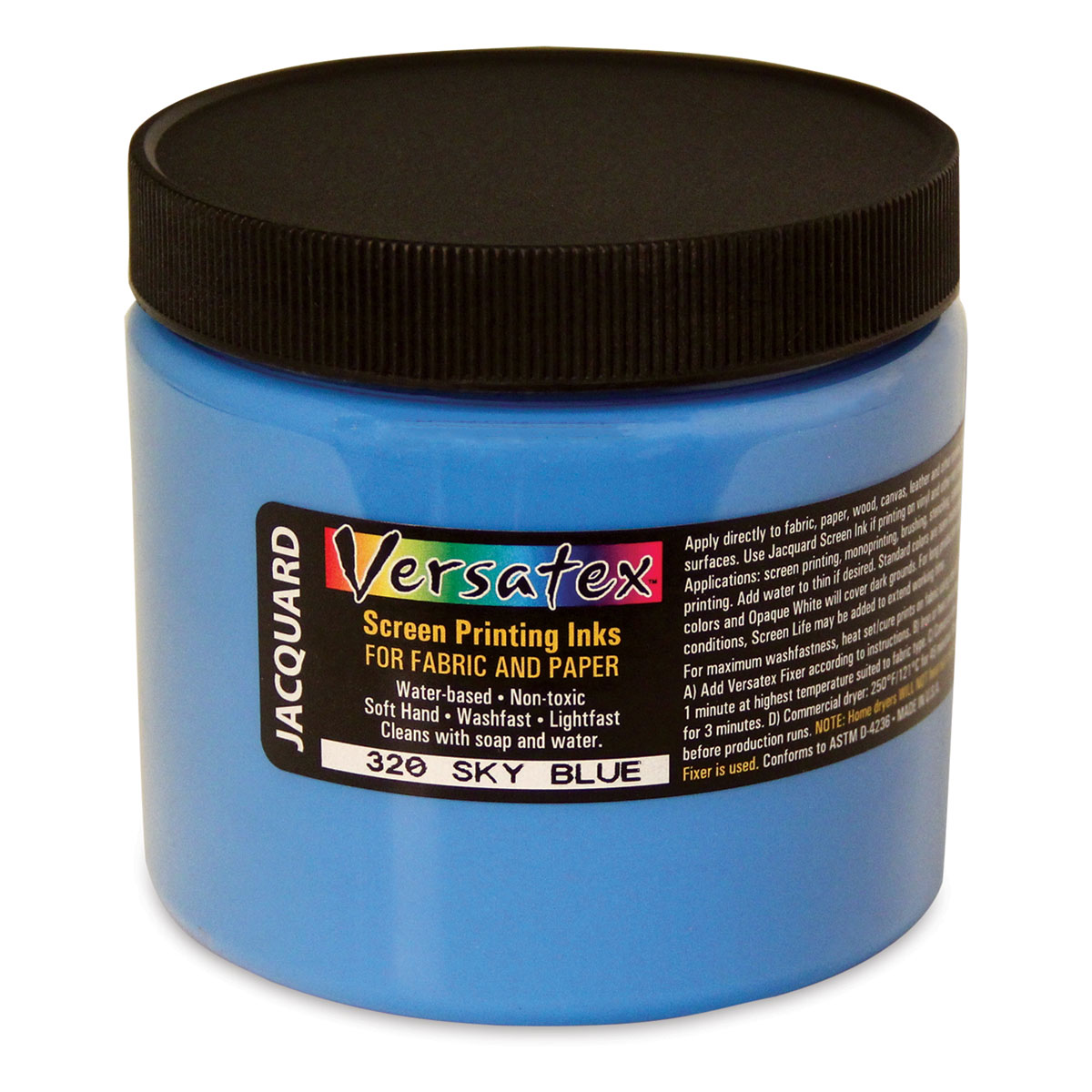 Jacquard Versatex Screen Ink 4oz Navy Blue