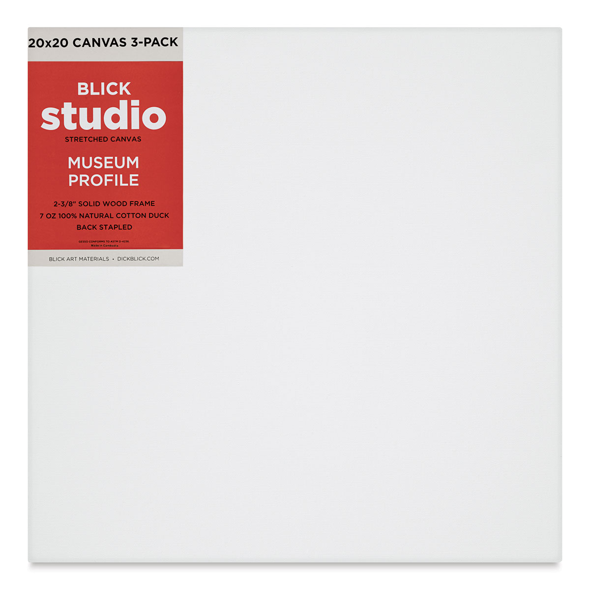Blick Studio Cotton Canvas Panels and Packs