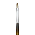 Silver Brush Monza Synthetic Mongoose Artist Brush - Long Handle, Filbert