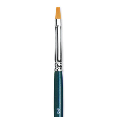 Da Vinci Nova Brush - Bright, Short Handle, Size 2