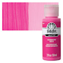FolkArt Matte Acrylic Paint - Bright Pink, 2 oz, Bottle