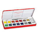 Caran d'Ache Gouache Studio Set - Set of 14 Pans w/White Tube