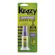 Krazy Glue Color Change Super Glue - Front of blister package showing Glue tube