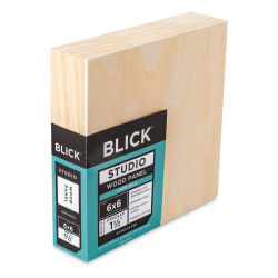 Blick Studio Artists' Wood Panel - Gallery Cradle, 6" x 6", 1-1/2" Cradle