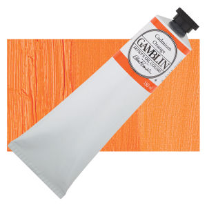 Gamblin Artist's Oil Color - Cadmium Orange, 150 ml tube
