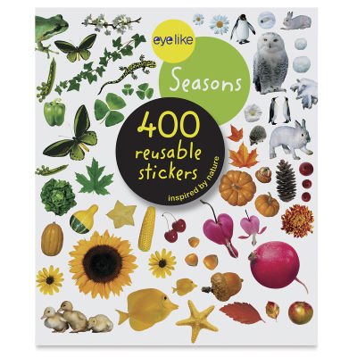 Eyelike Seasons Reusable Stickers, Book Cover