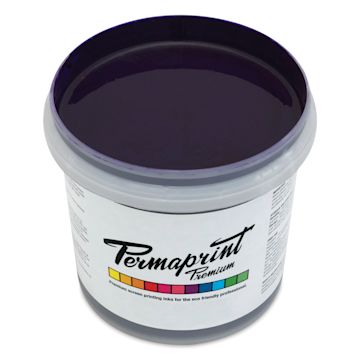 Open in modal - Permaprint Premium Screen Ink - Aquatone Violet, 1 L