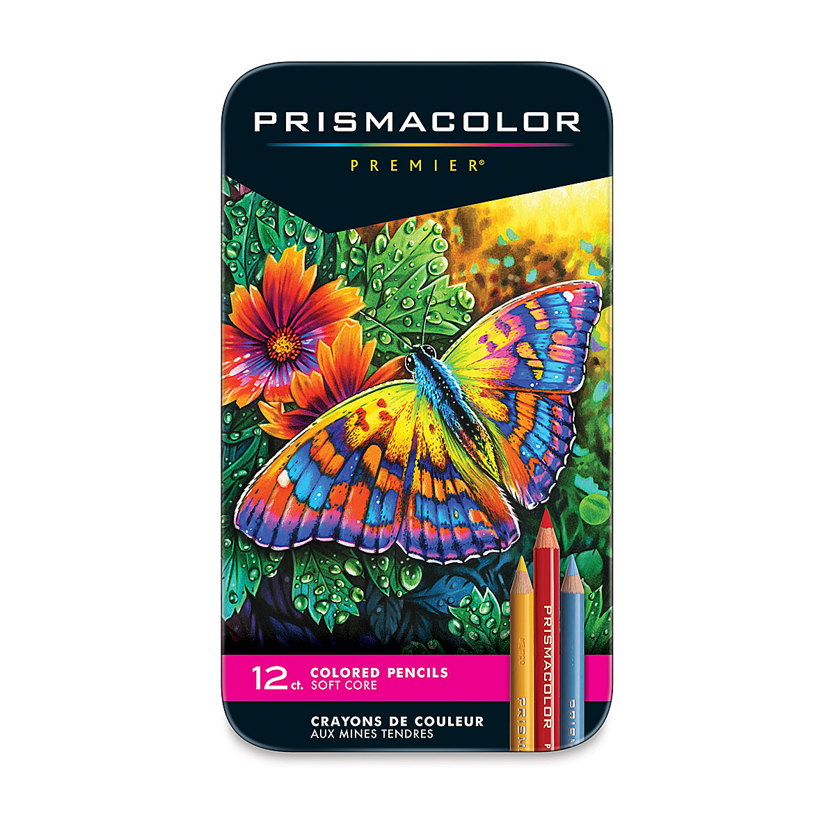 Lot Of 2 PrismaColor Colored Pencils - 12 Pc & Marvy Uchida DecoColor - 6pk