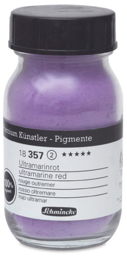Schmincke Pigment - Ultramarine Red, 100 ml Jar