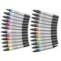 Winsor & Newton Promarker Watercolor Markers - Basic Colors, Set of 24