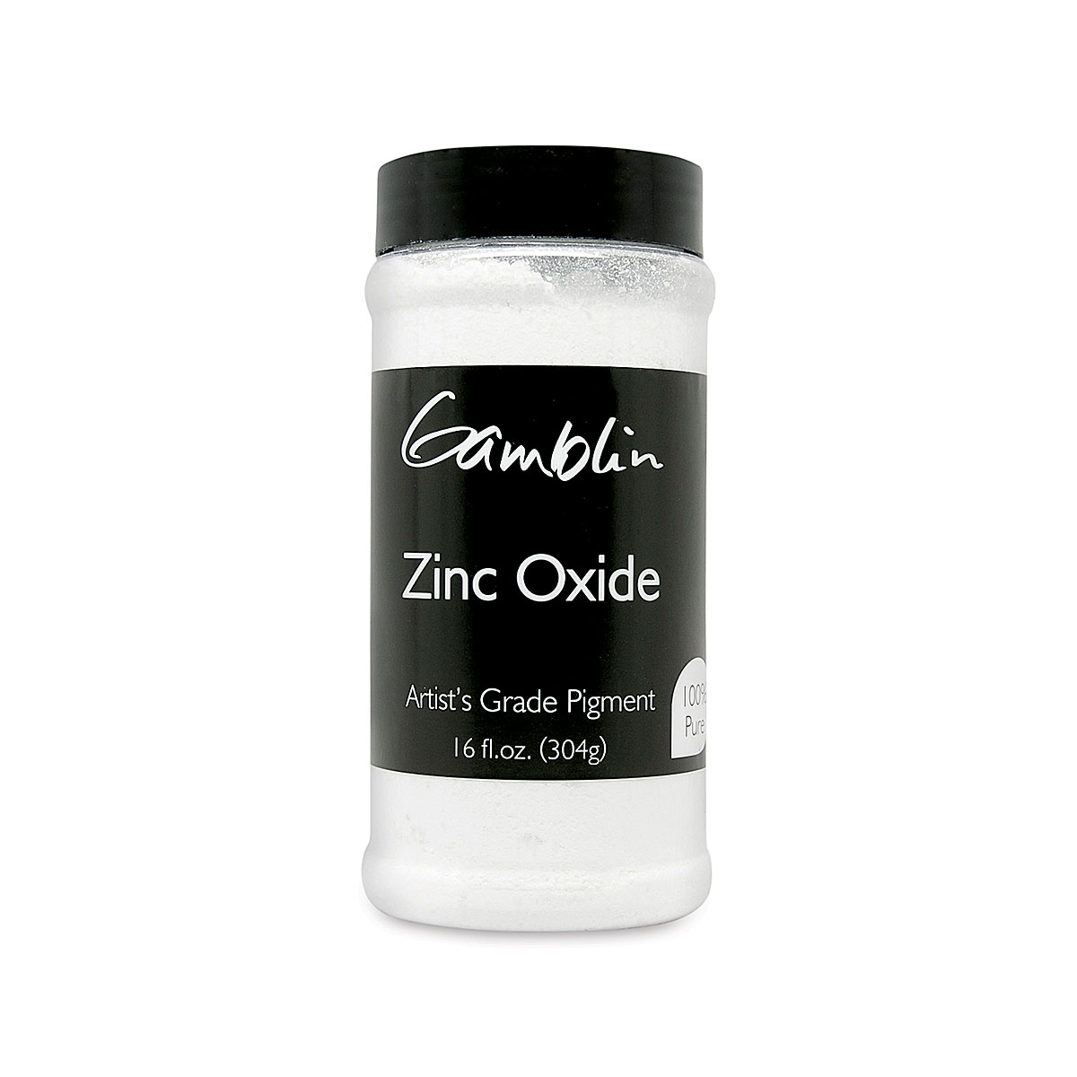 Gamblin artists Dry pigment zinc oxide 16oz (729911198308)