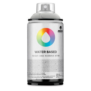MTN Water Based Spray Paint - Silver, 300 ml Can