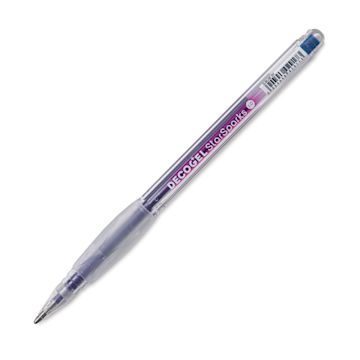 Open in modal - Karin DecoGel StarSparks Pen - 117, D. Blue, cap off
