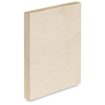 American Easel Flat Wood Panel Pack - 5 x 7, Flat Panel with Two 2  Cradle, Pkg of 3