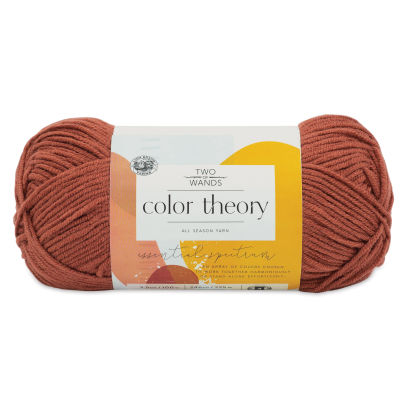 Lion Brand Color Theory Yarn - Canyon (yarn skein with label)