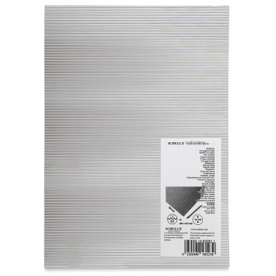 Schulcz Structured Aluminum Sheet - Wave, 3 mm, 7-5/8" x 11-3/4" (front of package) 