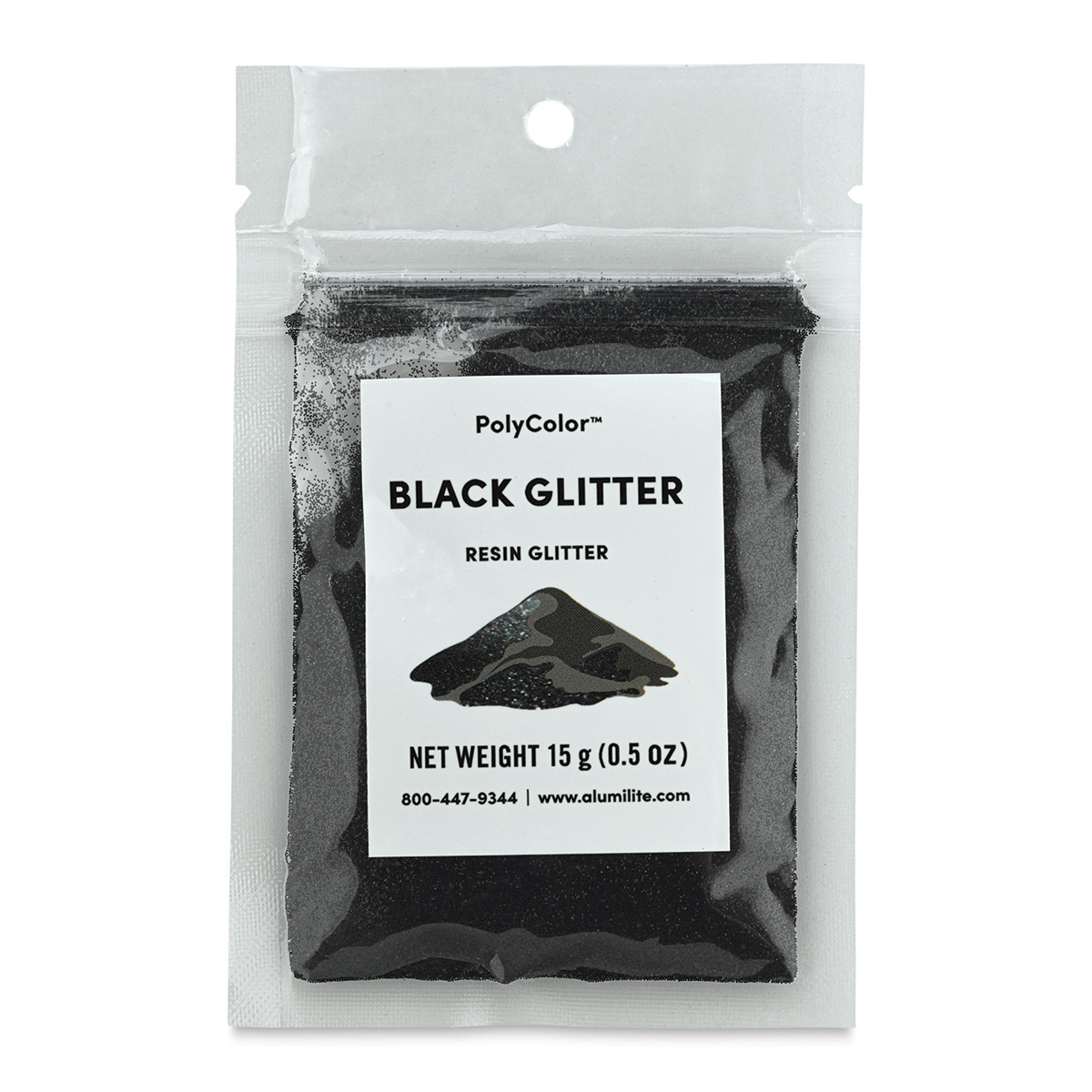 Alumilite - PolyColor Resin Powder 15-Gram Black Metallic