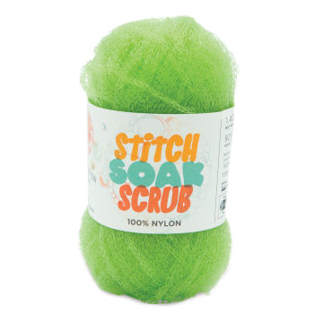 Lion Brand Stitch Soak Scrub Yarn - Chartreuse, 92 yds