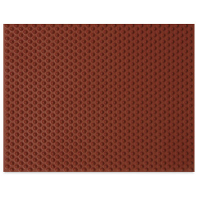 Mayco Designer Clay Mat - Top view of Divot Pattern template