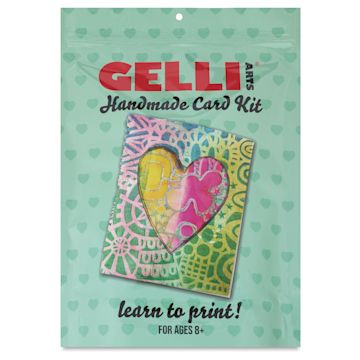 Open in modal - Gelli Arts Handmade Card Printing Kit, front of packaging