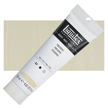 Open in modal - Liquitex Heavy Body Artist Acrylic - Parchment, 138 ml, Tube and swatch