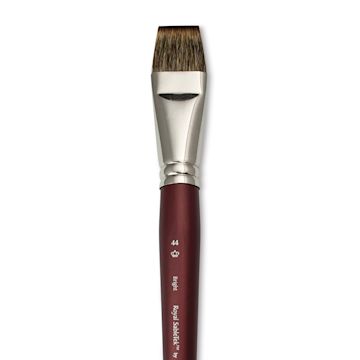 Open in modal - Royal & Langnickel SableTek Brush - Bright, Short Handle, Size 44