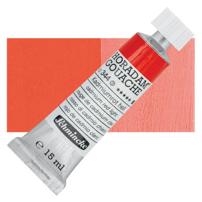 Schmincke Horadam Artist Gouache - Cadmium Red Light, 15 ml tube