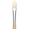 Robert Simmons Signet Brush - Filbert, Long Handle, Size 8