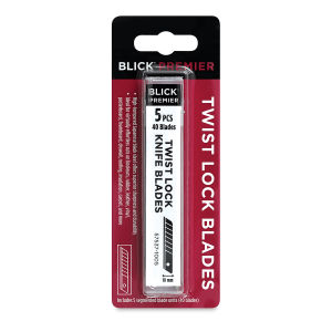 Blick Premier Twist Lock Replacement Blades - Set of 5 blade units that contain 8 segments each