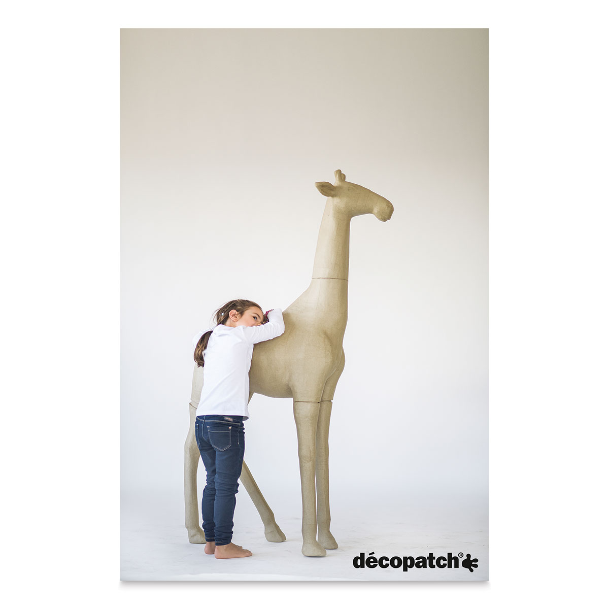 DecoPatch Large Paper Mache Animal - Unicorn 