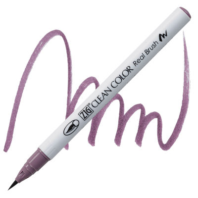 Kuretake Zig Clean Color Real Brush Pen - Plum Gray