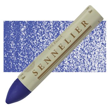 Open in modal - Sennelier Oil Pastel Grand - Cobalt Blue oil pastel and swatch