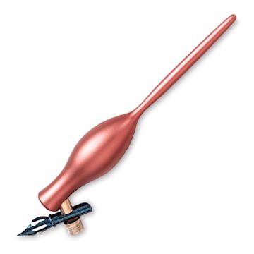 Open in modal - Tom’s Studio Carrot Oblique Calligraphy Dip Pen - Old Rose
