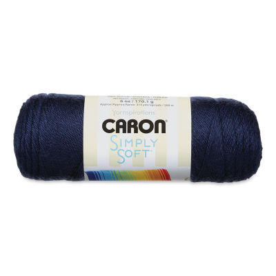 Caron Simply Soft Yarn - Dark Country Blue