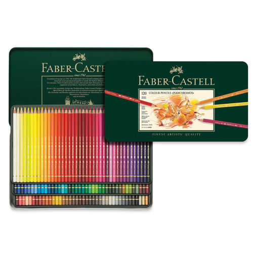 Faber-Castell Polychromos Pencil - 167 - Permanent Green Olive