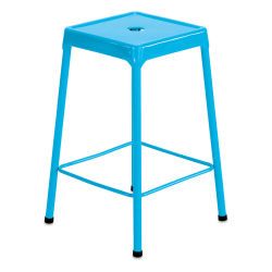 Safco Steel Counter Stool - Baby Blue