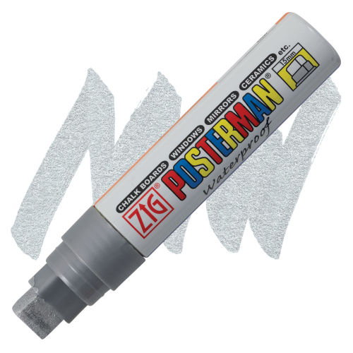 Zig Posterman Paint Marker - 15 mm, White, Big and Broad