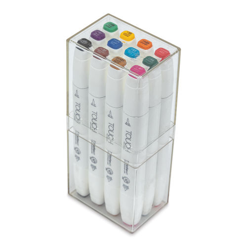 ShinHan Touch Twin Brush Marker Set of 12 Skin Tones