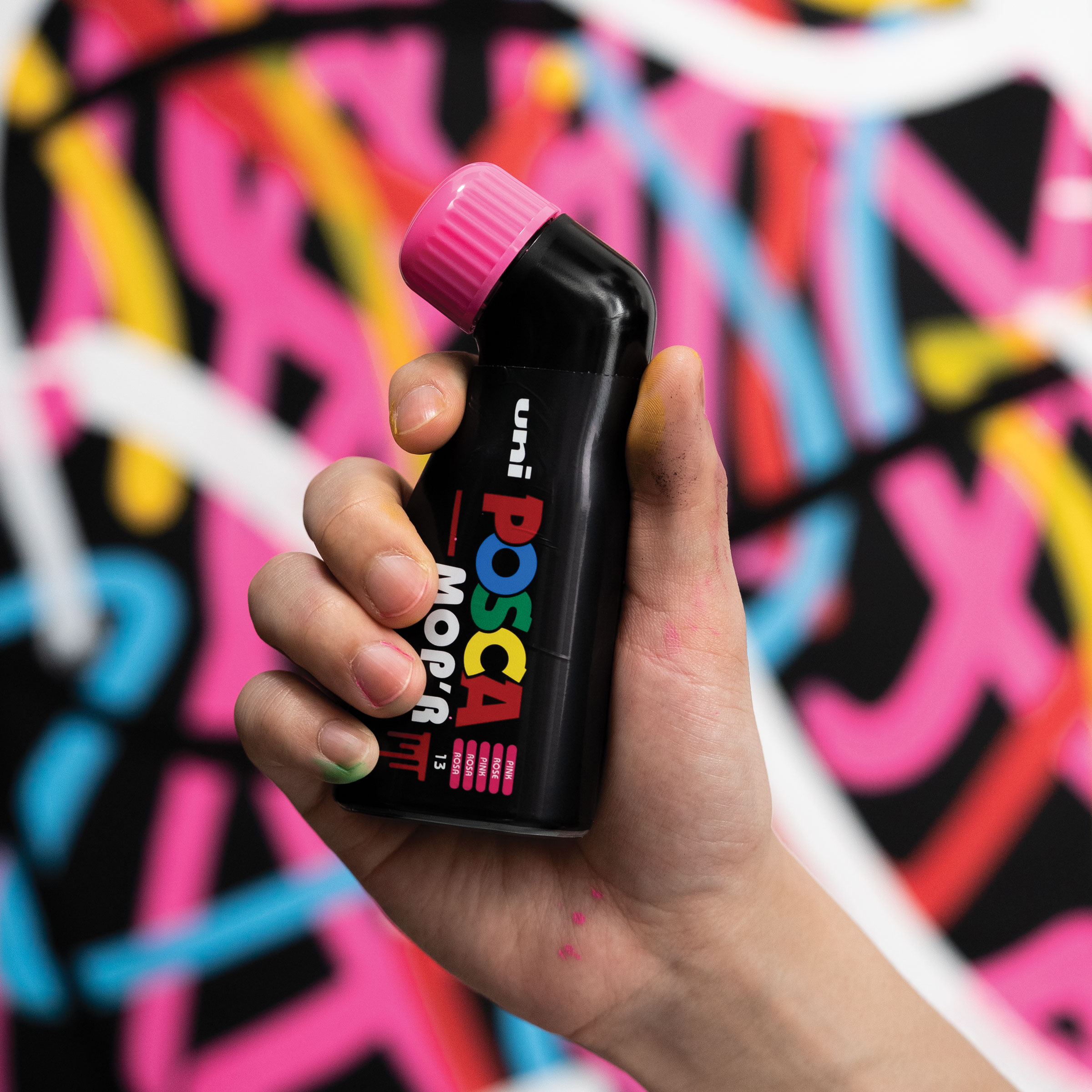 Meet the NEW Uni Posca Mop'r Paint Markers! - Blick Art Materials