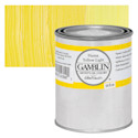 Gamblin Artist's Oil Color - Hansa Yellow Light, 16 oz Can