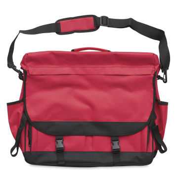 Royal & Langnickel Essentials Art Cargo Carry Bag - Front view showing side pockets and strap