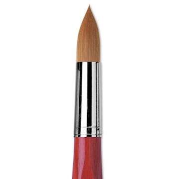 Open in modal - Da Vinci Cosmotop Spin Brush - Round, Short Handle, Size 40 close up