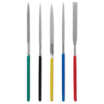 Open in modal - Hawk Diamond Files - Mini, Set of 5