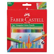 Faber-Castell Triangular Colored EcoPencil Sets